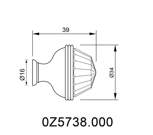 Technical drawing - Bronces Mestre
