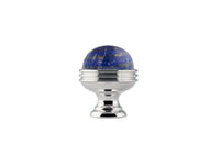 Bronces Mestre Urbe Precious Lapislazuli Cabinet knob diameter 23mm with lapislazuli stone - 0Z5739