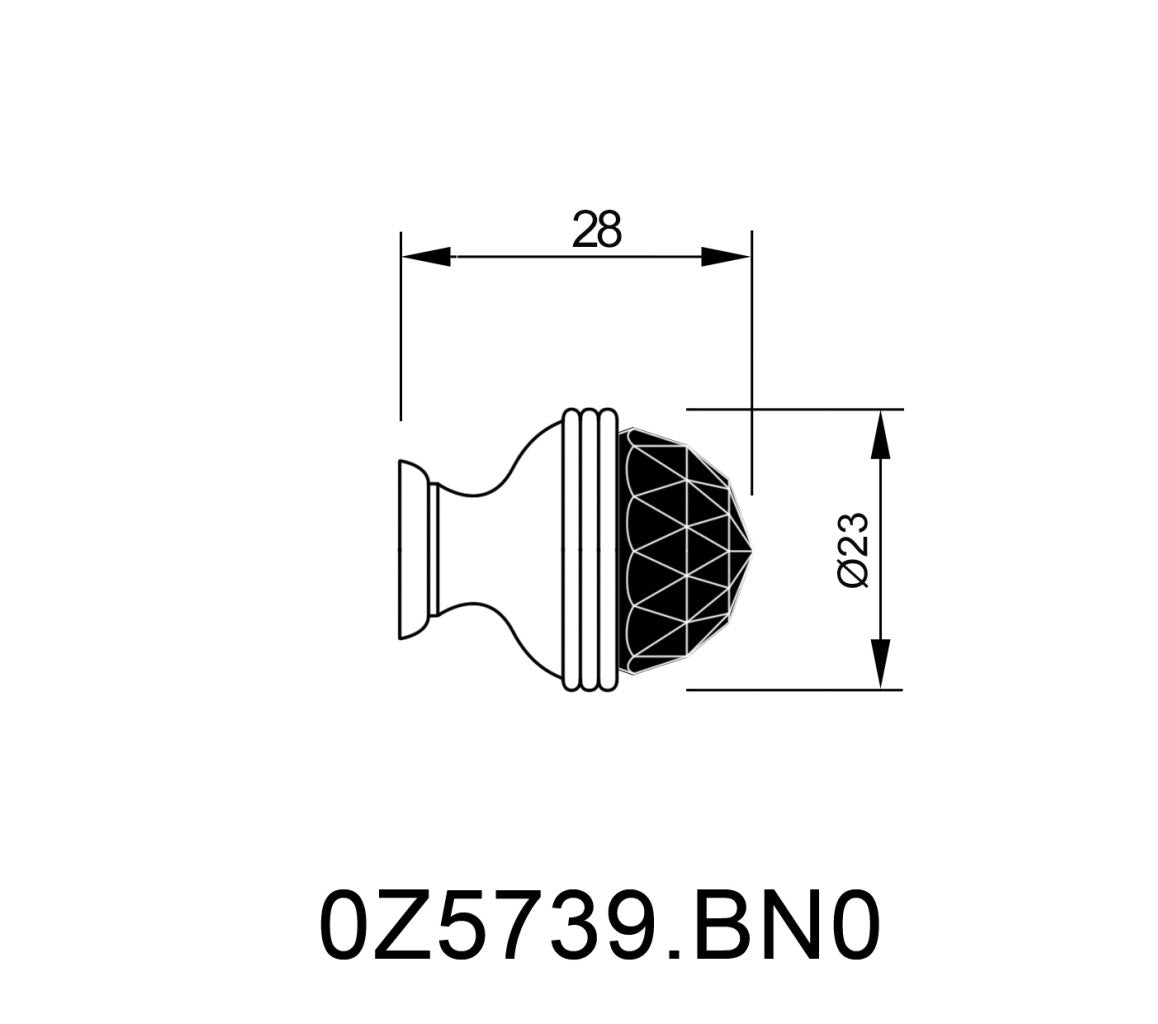 Technical drawing - Bronces Mestre