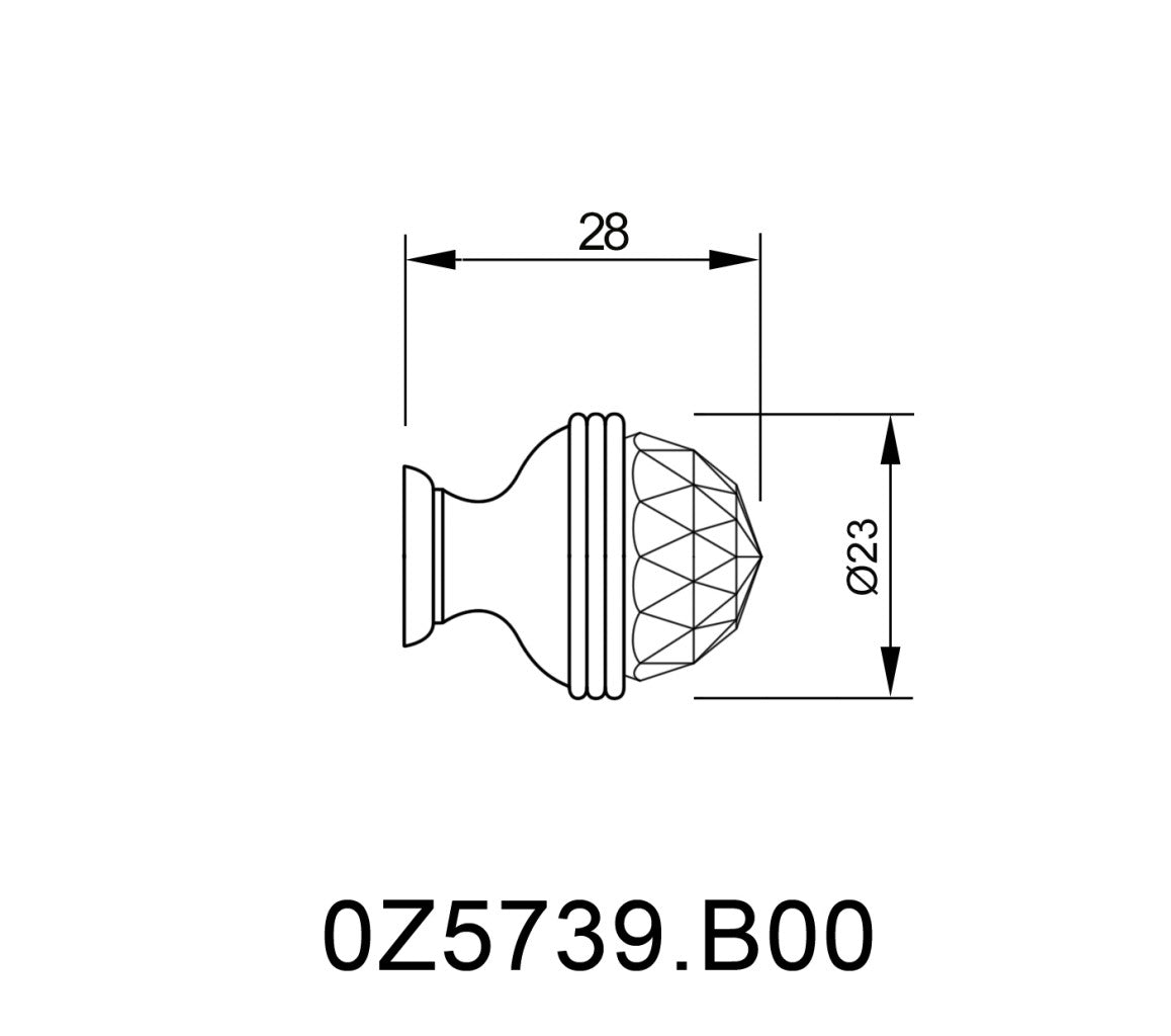 Technical drawing - Bronces Mestre