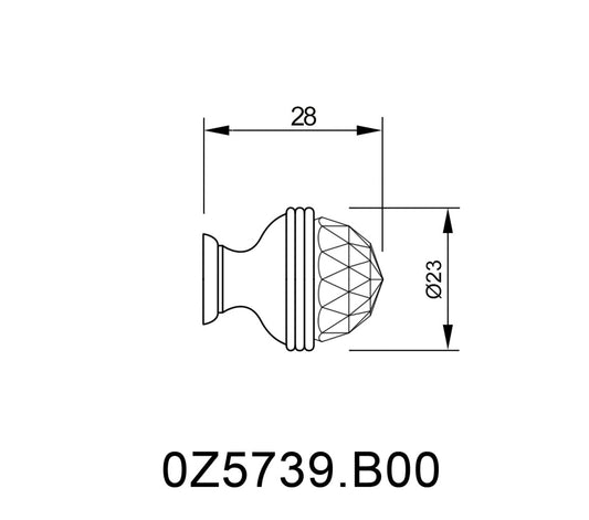 Technical drawing - Bronces Mestre