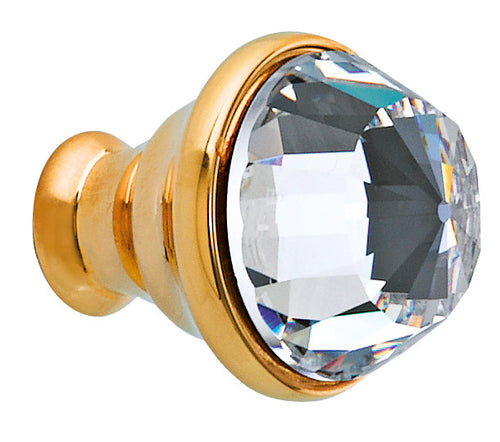 Clasica Cabinet knob diameter 23mm with Swarovski crystal