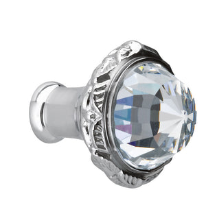 Bronces Mestre Clasica Cabinet knob diameter 27mm with Swarovski crystal - 0Z5743-000