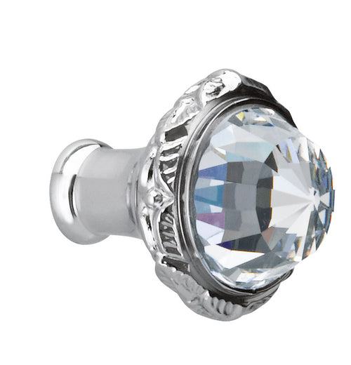 Clasica Cabinet knob diameter 27mm with Swarovski crystal