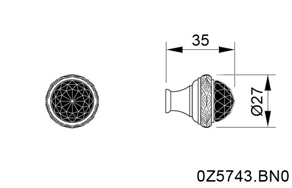 Technical drawing - Bronces Mestre