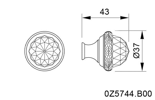 Technical drawing - Bronces Mestre