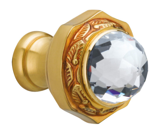 Bronces Mestre Clasica Cabinet knob diameter 32mm with Swarovski crystal - 0Z5746-B00