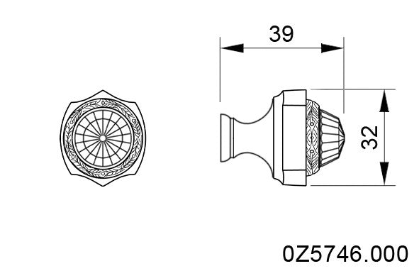 Technical drawing - Bronces Mestre
