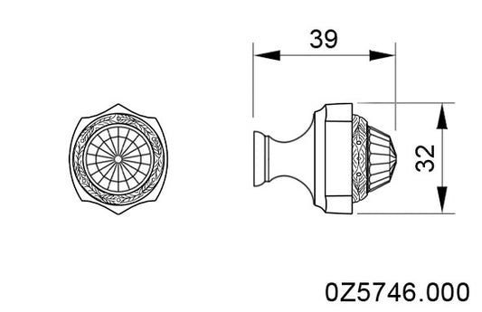 Technical drawing - Bronces Mestre