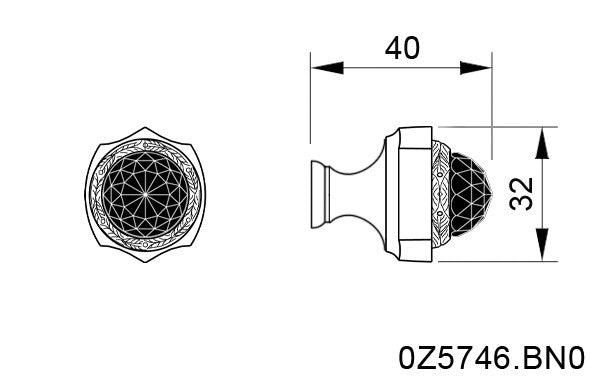 Technical drawing - Bronces Mestre