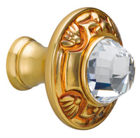 Bronces Mestre Clasica Cabinet knob diameter 38mm with Swarovski crystal - 0Z5747-000