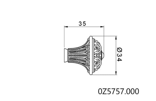 Technical drawing - Bronces Mestre
