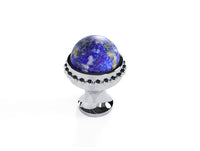 Bronces Mestre Metropolis Precious Cabinet knob diameter 26mm with lapis lazuli stone - 0Z5785-LP0