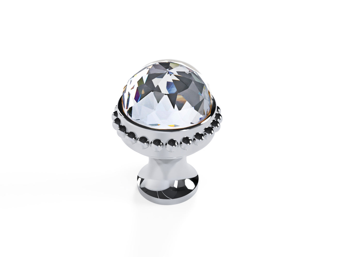 Bronces Mestre Metropolis Cabinet knob diameter 26mm with Swarovski crystal - 0Z5785-S00