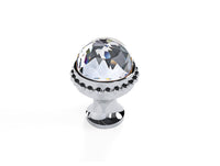 Bronces Mestre Metropolis Cabinet knob diameter 26mm with Swarovski crystal - 0Z5785-S00