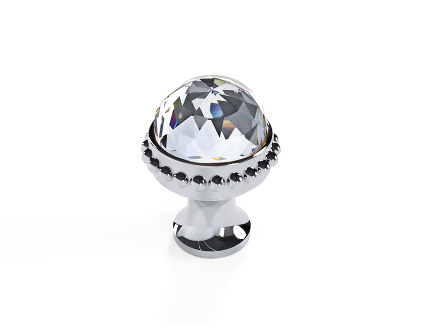 Bronces Mestre Metropolis Cabinet knob diameter 26mm with Swarovski crystal - 0Z5785-S00