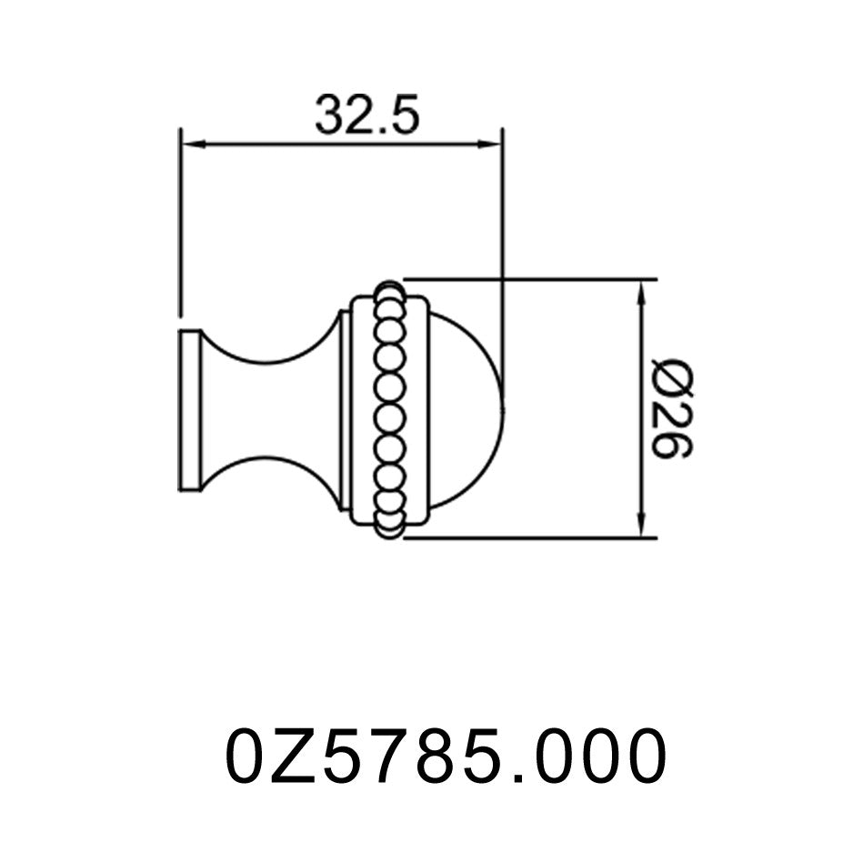 Technical drawing - Bronces Mestre