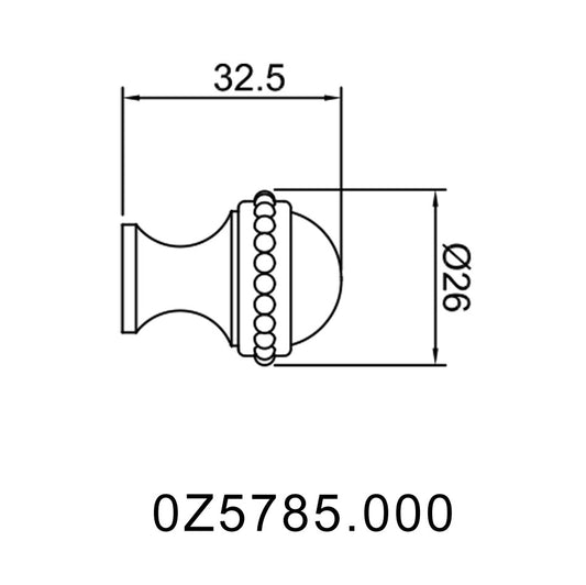 Technical drawing - Bronces Mestre