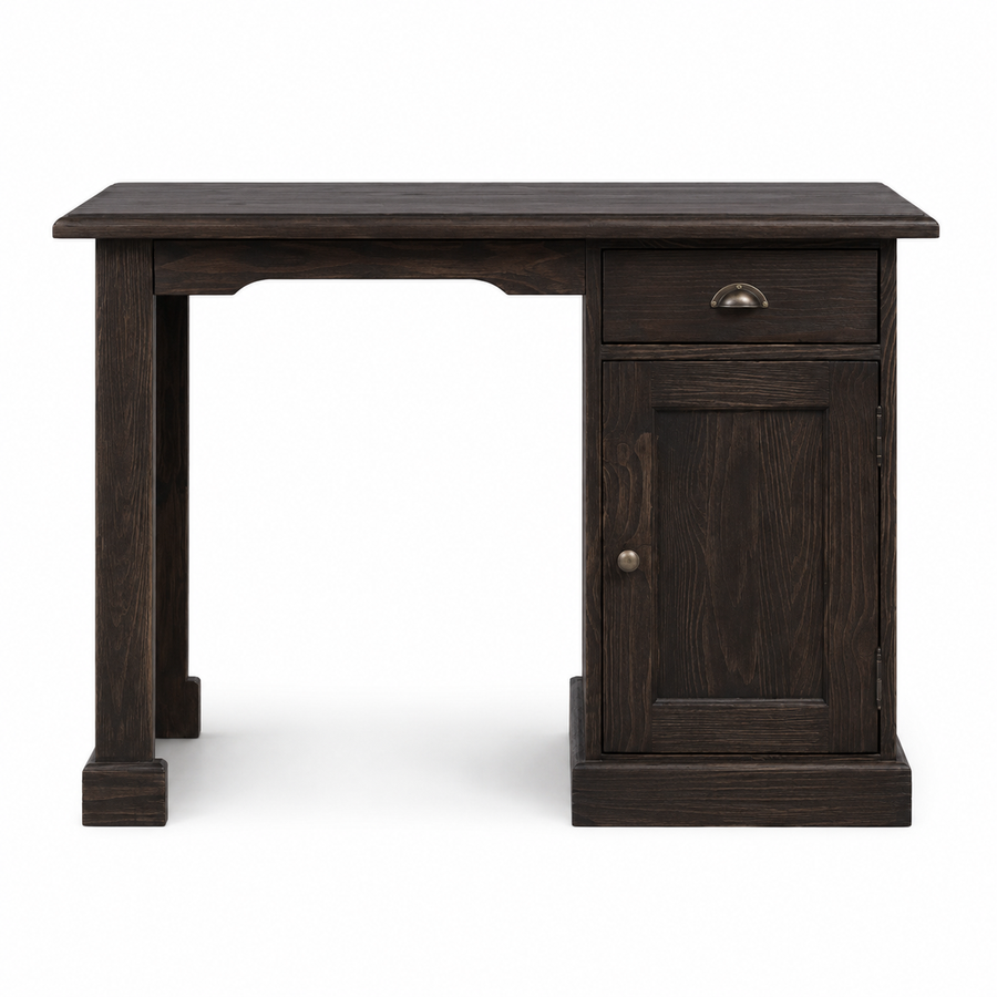 Desk - Bristol - Solid Pine - 110 x 70 x 78 cm - Brown