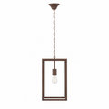 Suspension Nina 7791V - 1xE27 - Rouille