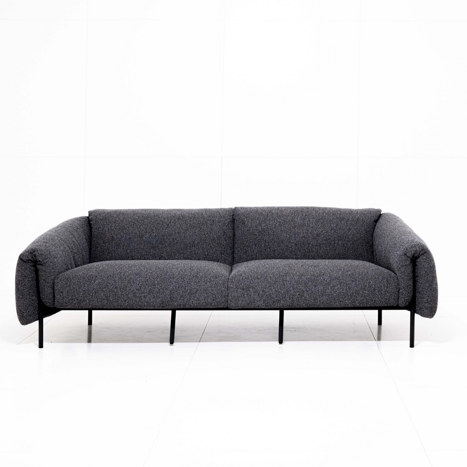 Canapé outdoor Zerio - Noir 224x98x70cm