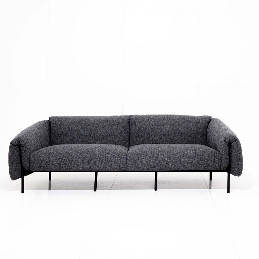Canapé outdoor Zerio - Noir 224x98x70cm