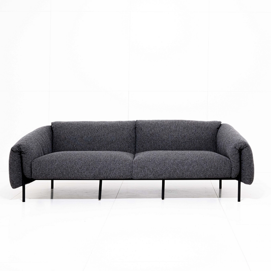 Outdoor Sofa Zerio - Schwarz 224x98x70cm | Marcottestyle