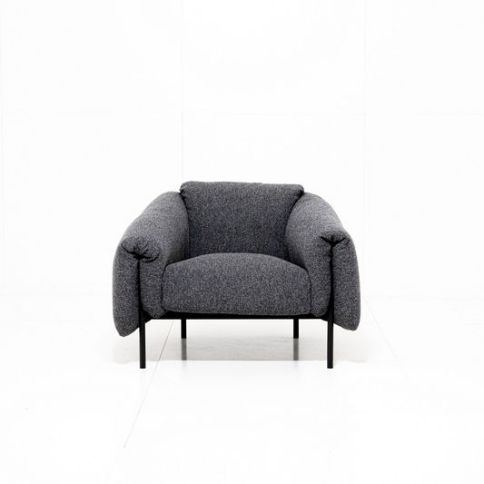 Outdoor Armchair Zerio - Schwarz 100x98x70cm | Marcottestyle