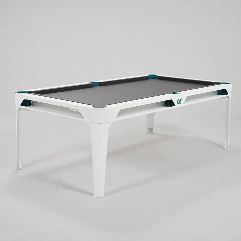 Outdoor Pool & Dining Table 7FT White | Marcottestyle
