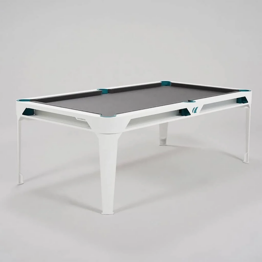 Outdoor Pool & Table de salle à manger 7FT Blanc