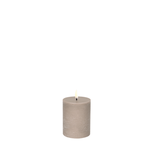 Pillar Candle Rustic W5 x H7,5cm | Marcottestyle
