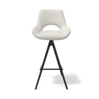 Messina bar stool pearl Ascot angle view