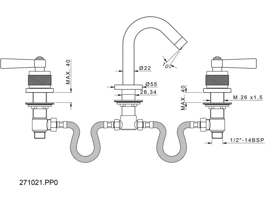 Technical drawing - Bronces Mestre