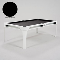 Outdoor Pool & Table de salle à manger 7FT Blanc