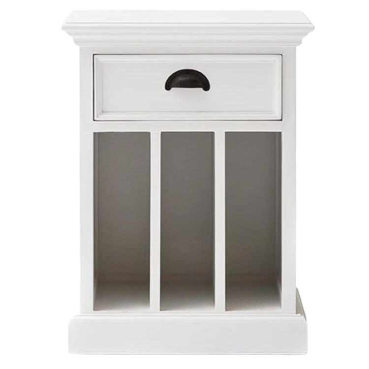 Halifax Side Table - Blanc | Marcottestyle