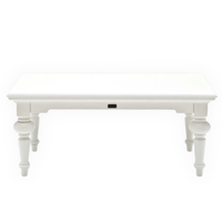 Provence Rectangle Couchtisch - Weiß
