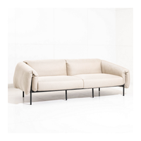 Canapé outdoor Zerio - Clair Beige 224x98x70cm