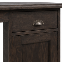 Desk - Bristol - Solid Pine - 110 x 70 x 78 cm - Brown