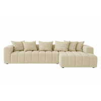 Sofa Marano - Natur Beige -  334 × 172 cm - Lounge Right