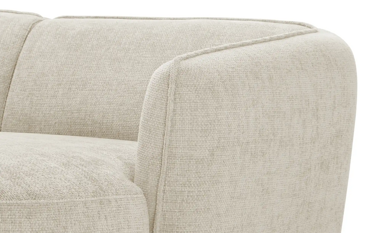 Sofa Cavallo - Beige Fabric Corner Sofa 280×152cm | Marcottestyle
