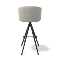 Lazio bar stool natural Oasis back view