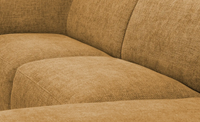 Sofa Cavallo - Brown Fabric Corner Sofa 280×152cm
