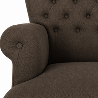 Armchair Hercules - Brown - 73 x 85 x 97 cm - Customizable