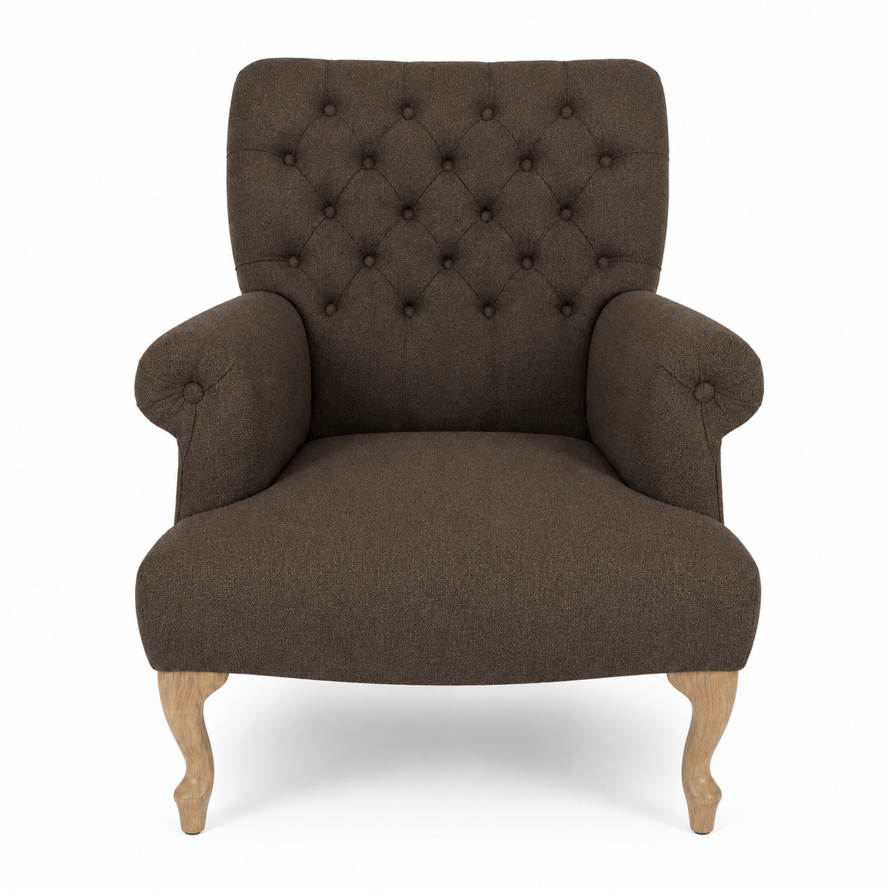 Armchair Hercules - Brown - 73 x 85 x 97 cm - Customizable