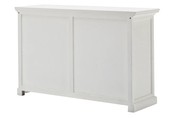 Halifax Buffet with Sliding Doors - White | Marcottestyle