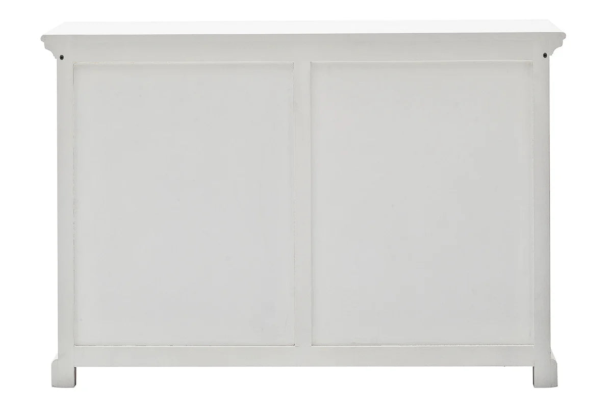 Halifax Buffet with Sliding Doors - White | Marcottestyle