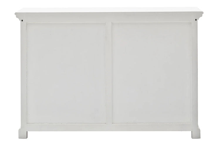 Halifax Buffet with Sliding Doors - White | Marcottestyle