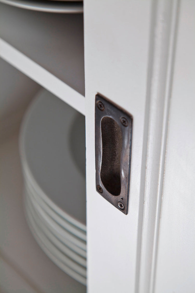 Halifax Contrast Buffet - White with Black Top – lifestyle | Marcottestyle