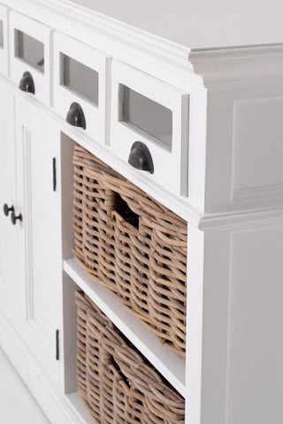 Halifax Kitchen Buffet - White