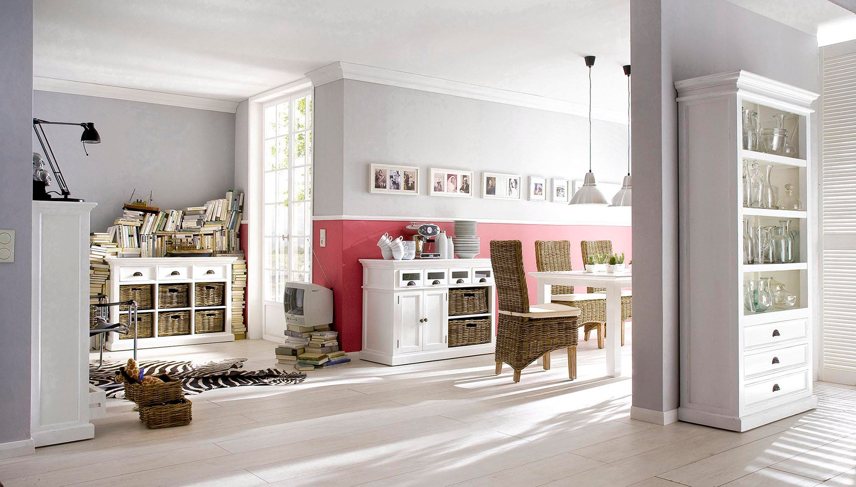 Halifax Kitchen Buffet - White